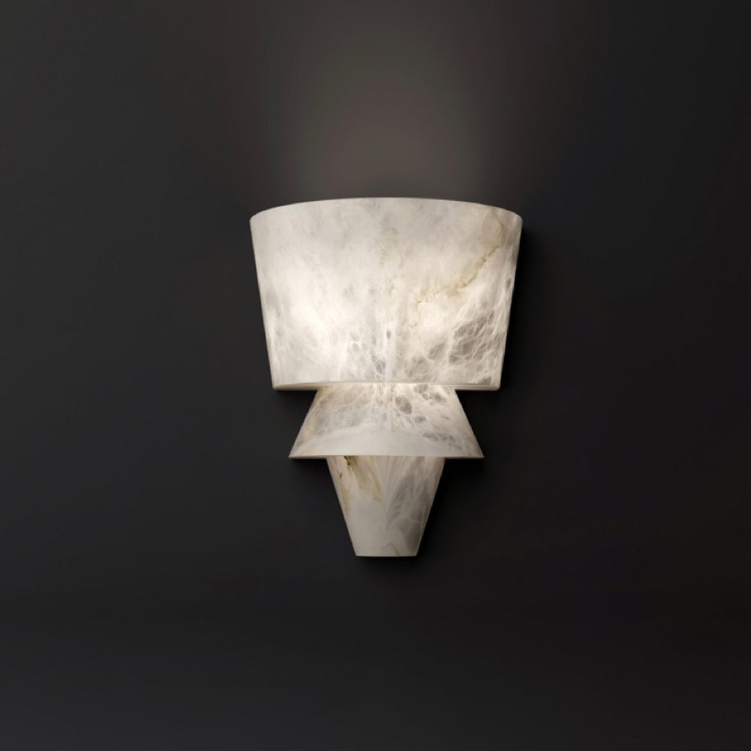 Laboratory Alabaster Wall Light