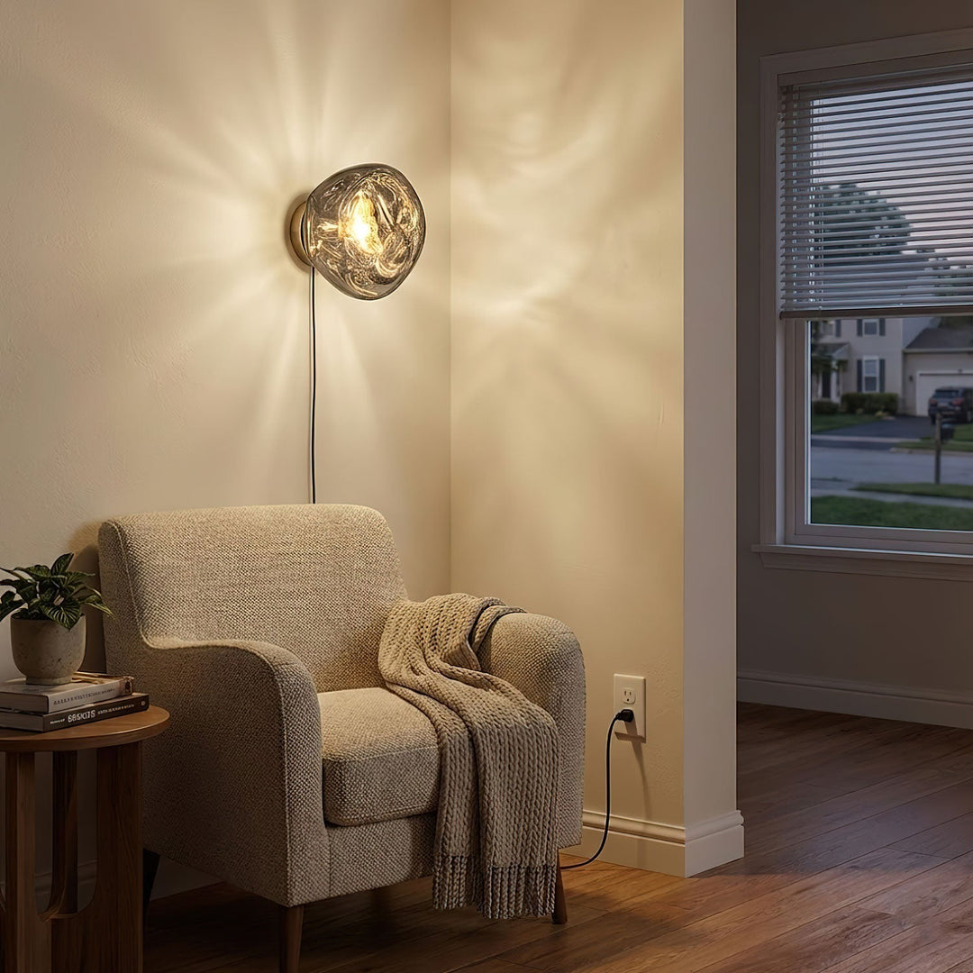 Lava Plug-in Wall Lamp