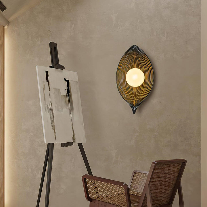 Leaf Canoe Wall Sconce