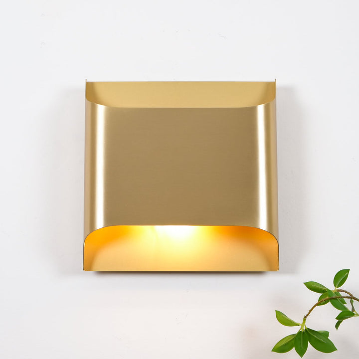 Leclerc Brass Wall Lamp