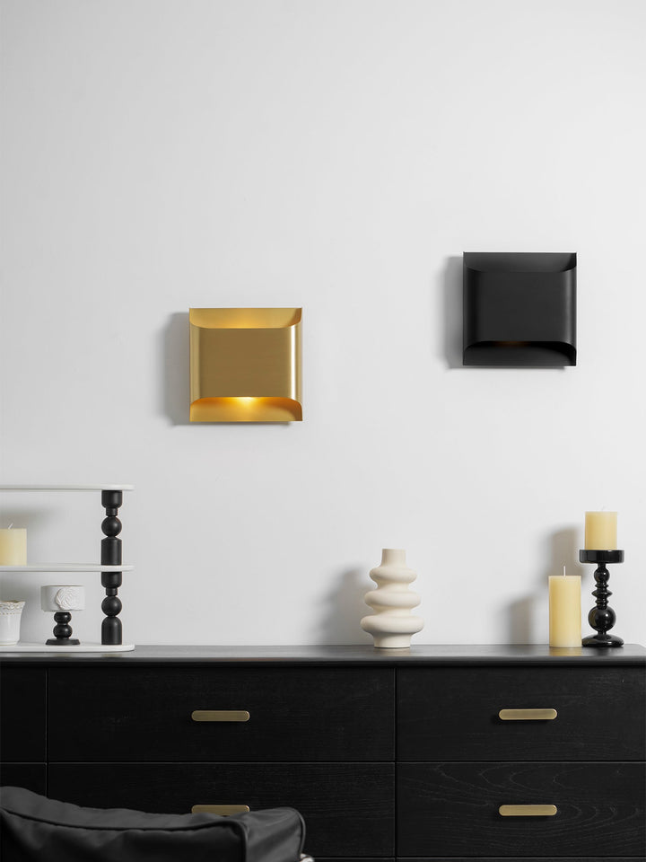 Leclerc Brass Wall Lamp