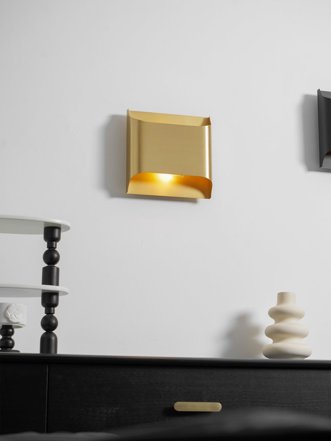 Leclerc Brass Wall Lamp