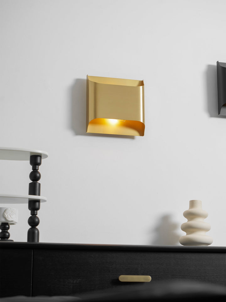 Leclerc Brass Wall Lamp