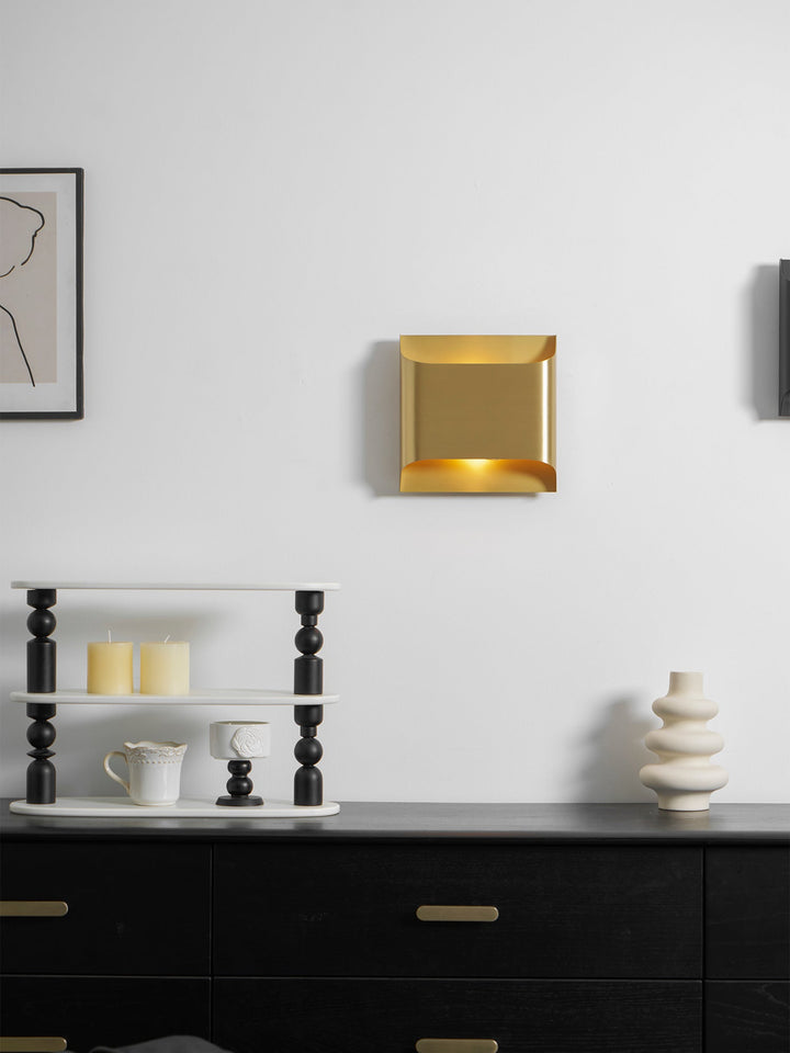 Leclerc Brass Wall Lamp