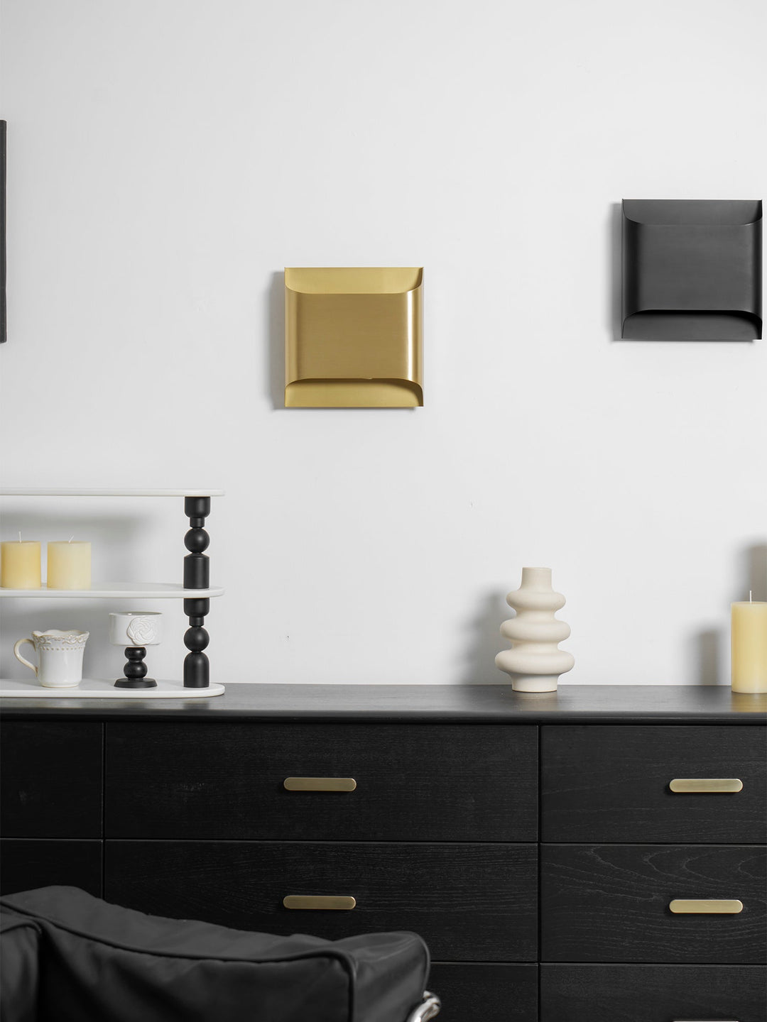 Leclerc Brass Wall Lamp