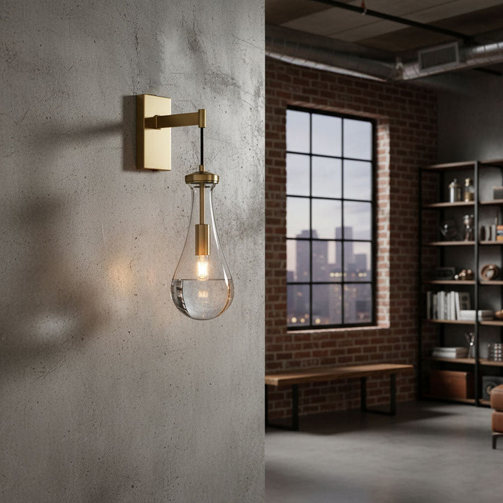 Leontine Glass Wall Lamp