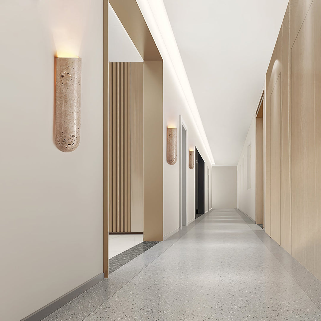Lina Travertine Wall Light