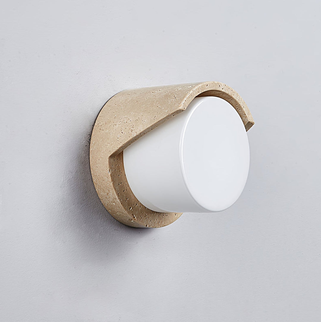 Linus Travertine Wall Light