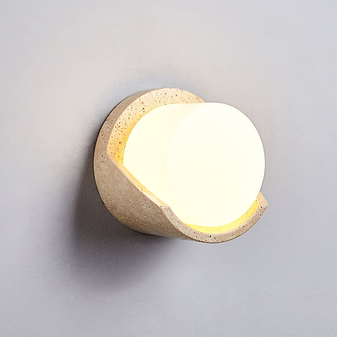 Linus Travertine Wall Light