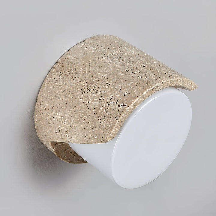 Linus Travertine Wall Light