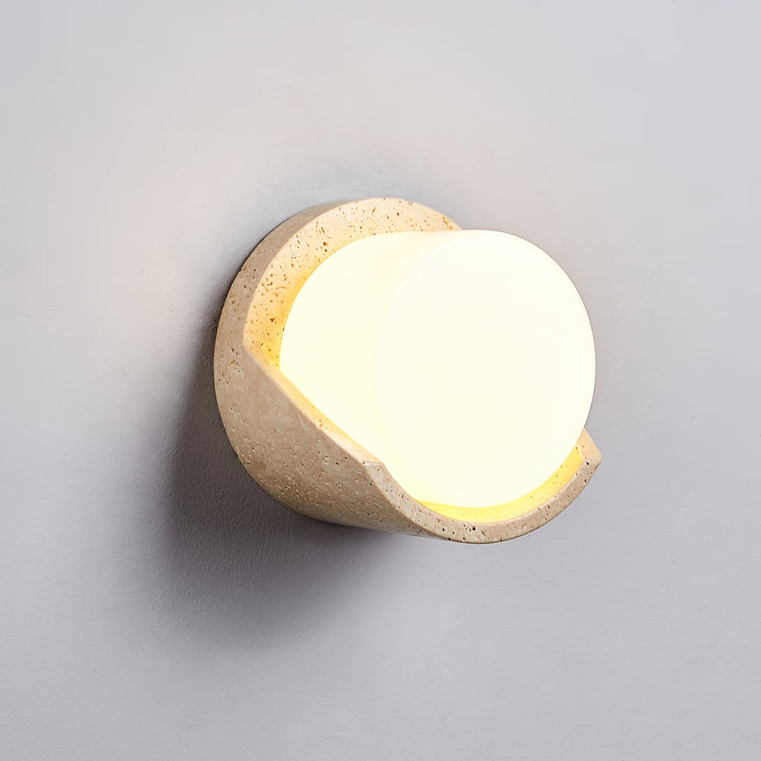 Linus Travertine Wall Light