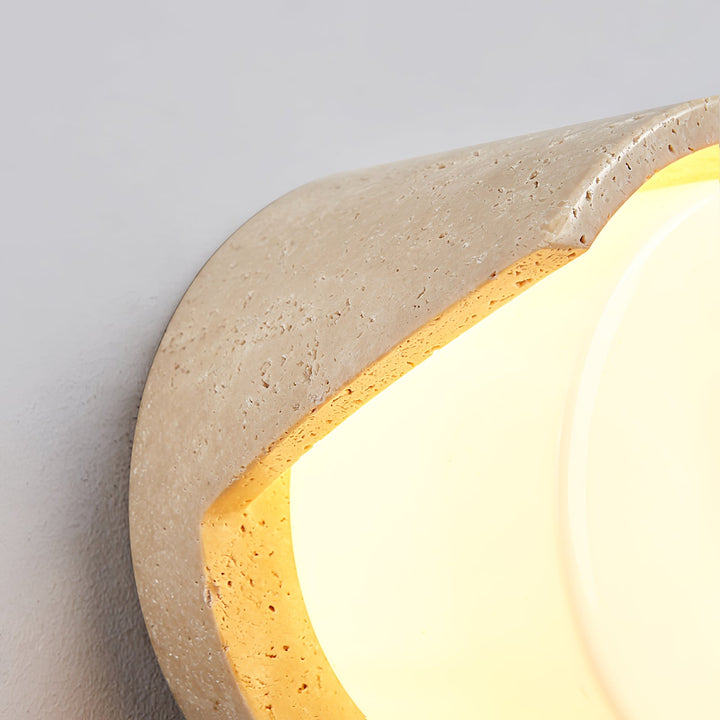 Linus Travertine Wall Light