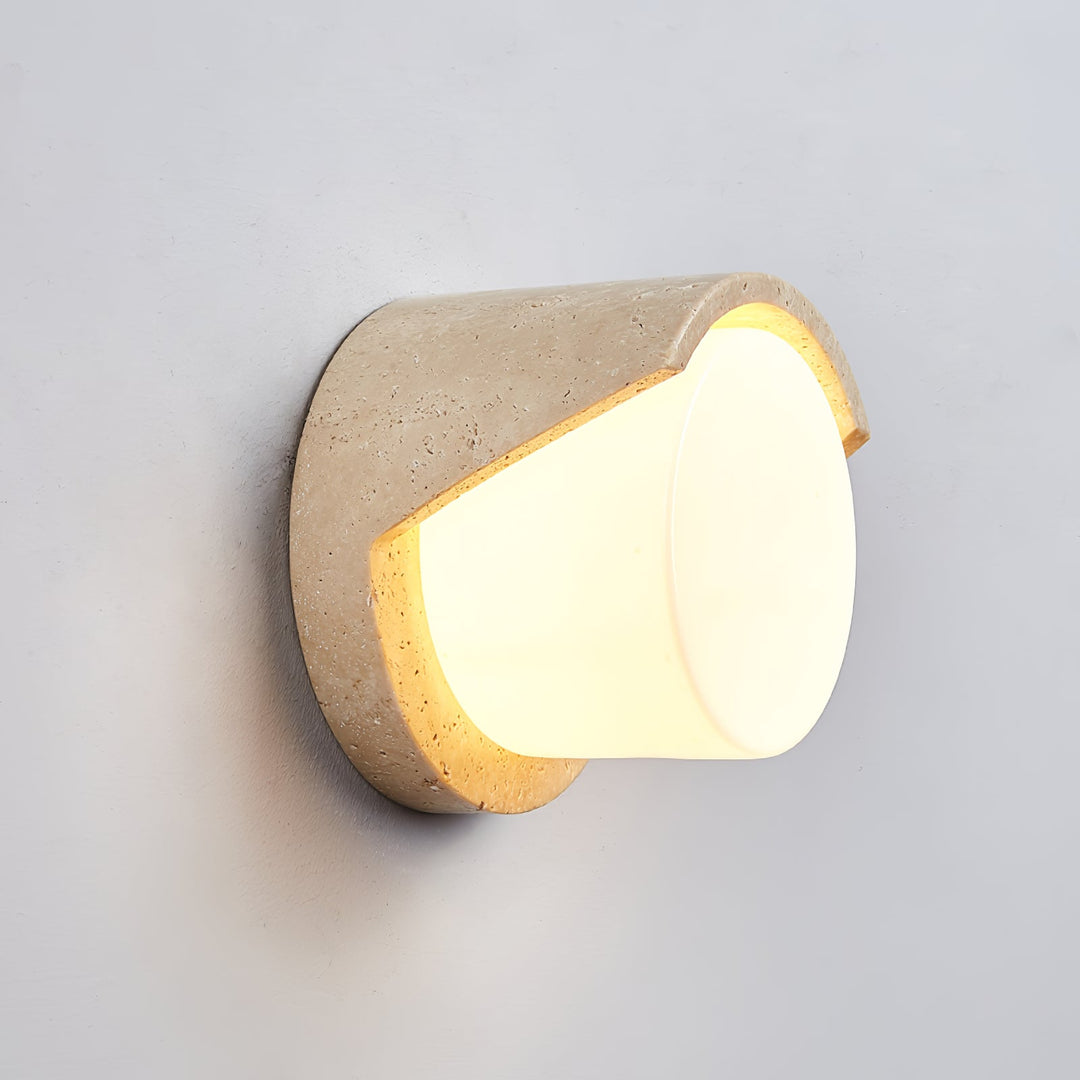 Linus Travertine Wall Light