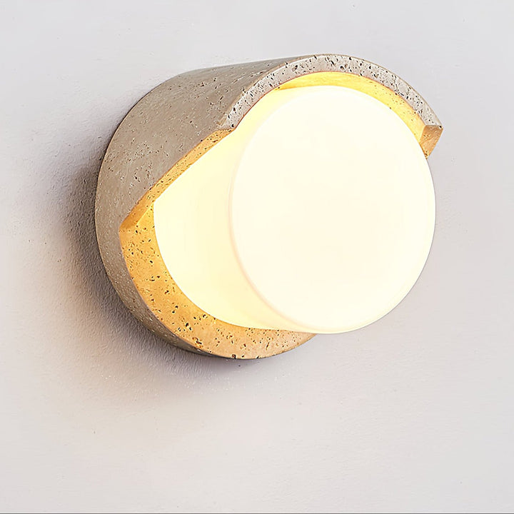 Linus Travertine Wall Light