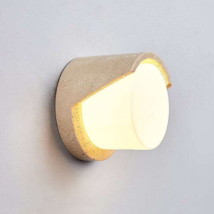 Linus Travertine Wall Light