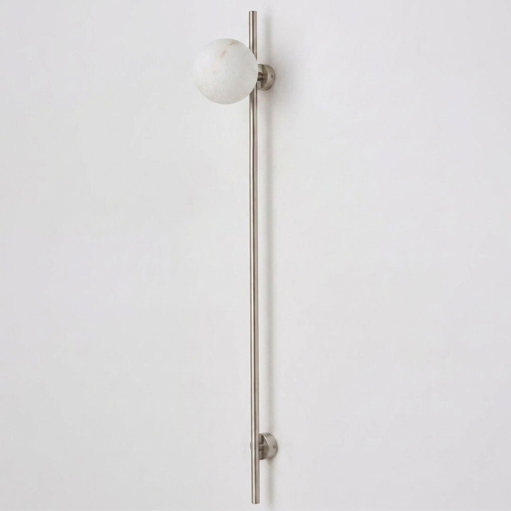 Liora Alabaster Double Globe Wall Sconce