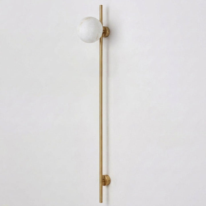 Liora Alabaster Double Globe Wall Sconce