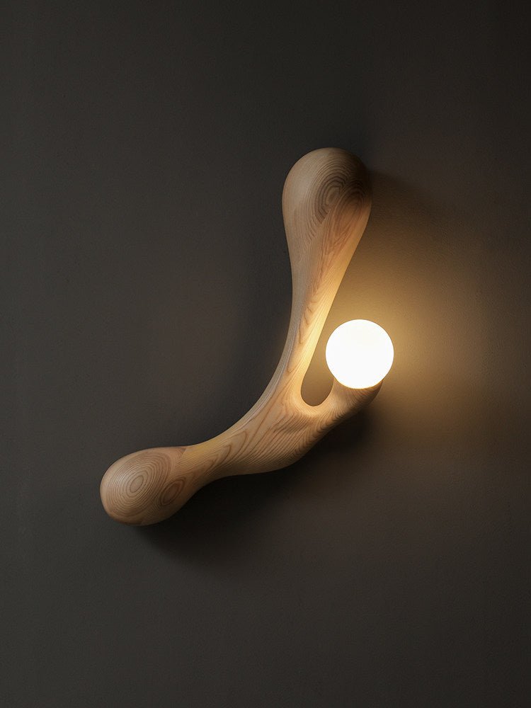 Liora Drift Wood Wall Lamp