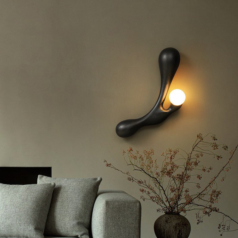 Liora Drift Wood Wall Lamp