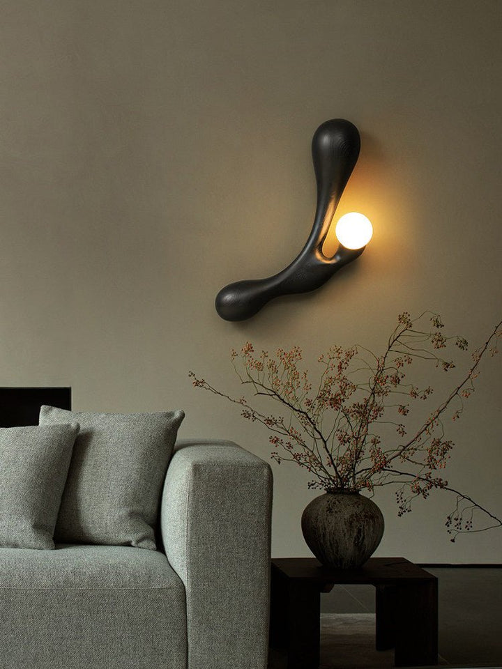 Liora Drift Wood Wall Lamp