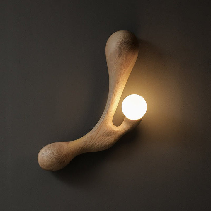 Liora Drift Wood Wall Lamp