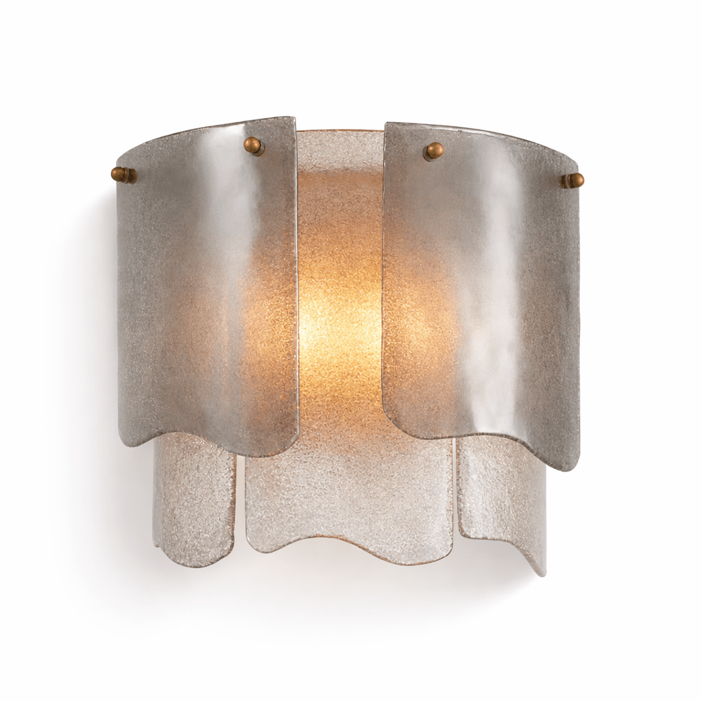 Liora Melted Glass Wall Lamp