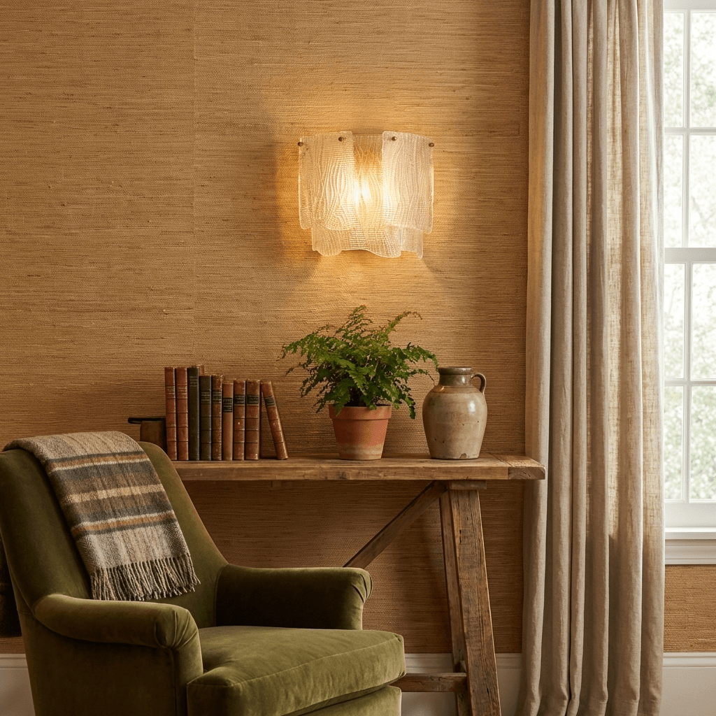 Liora Melted Glass Wall Lamp