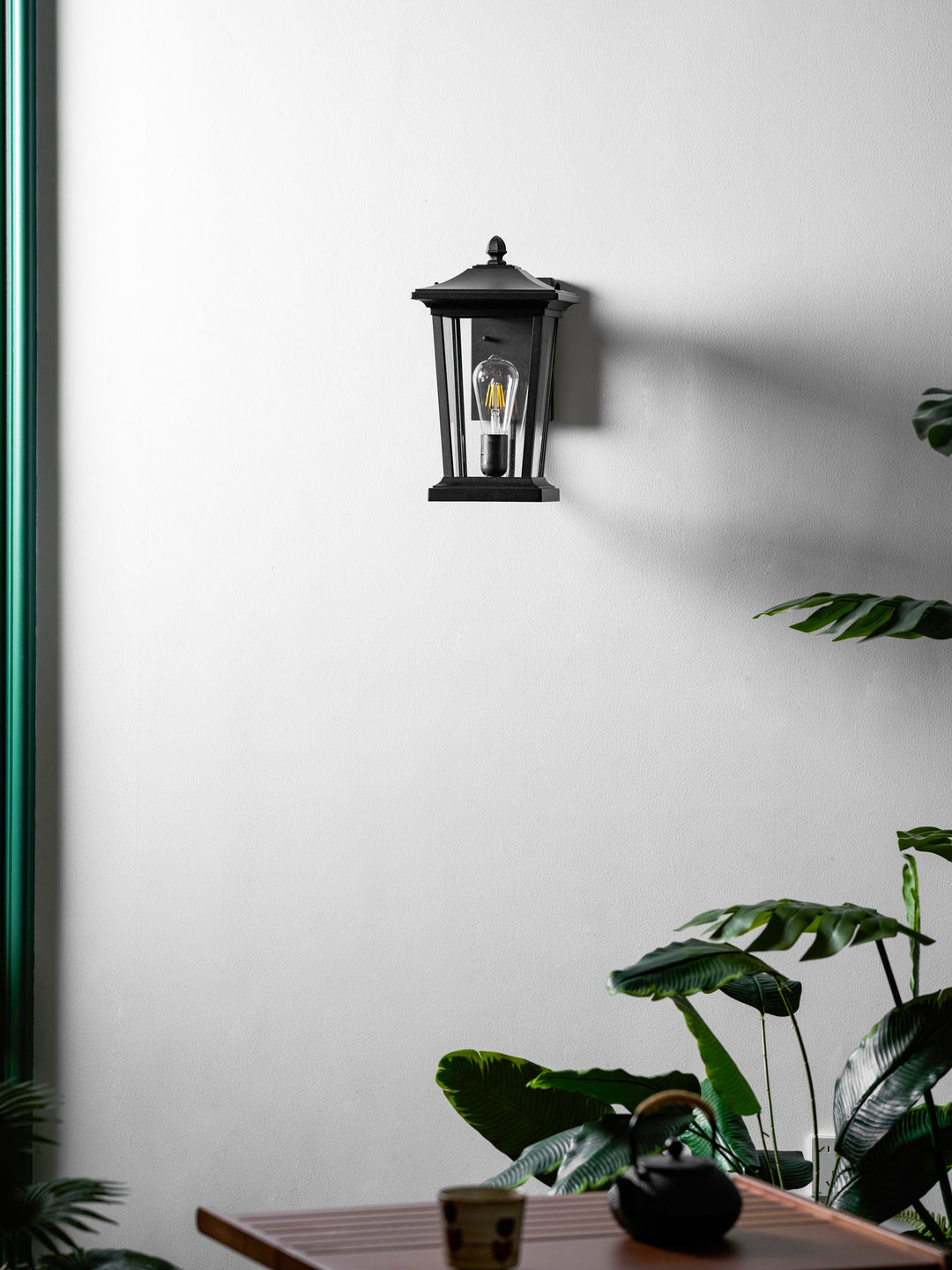 Lodge Birdcage Outdoor Wall Lamp