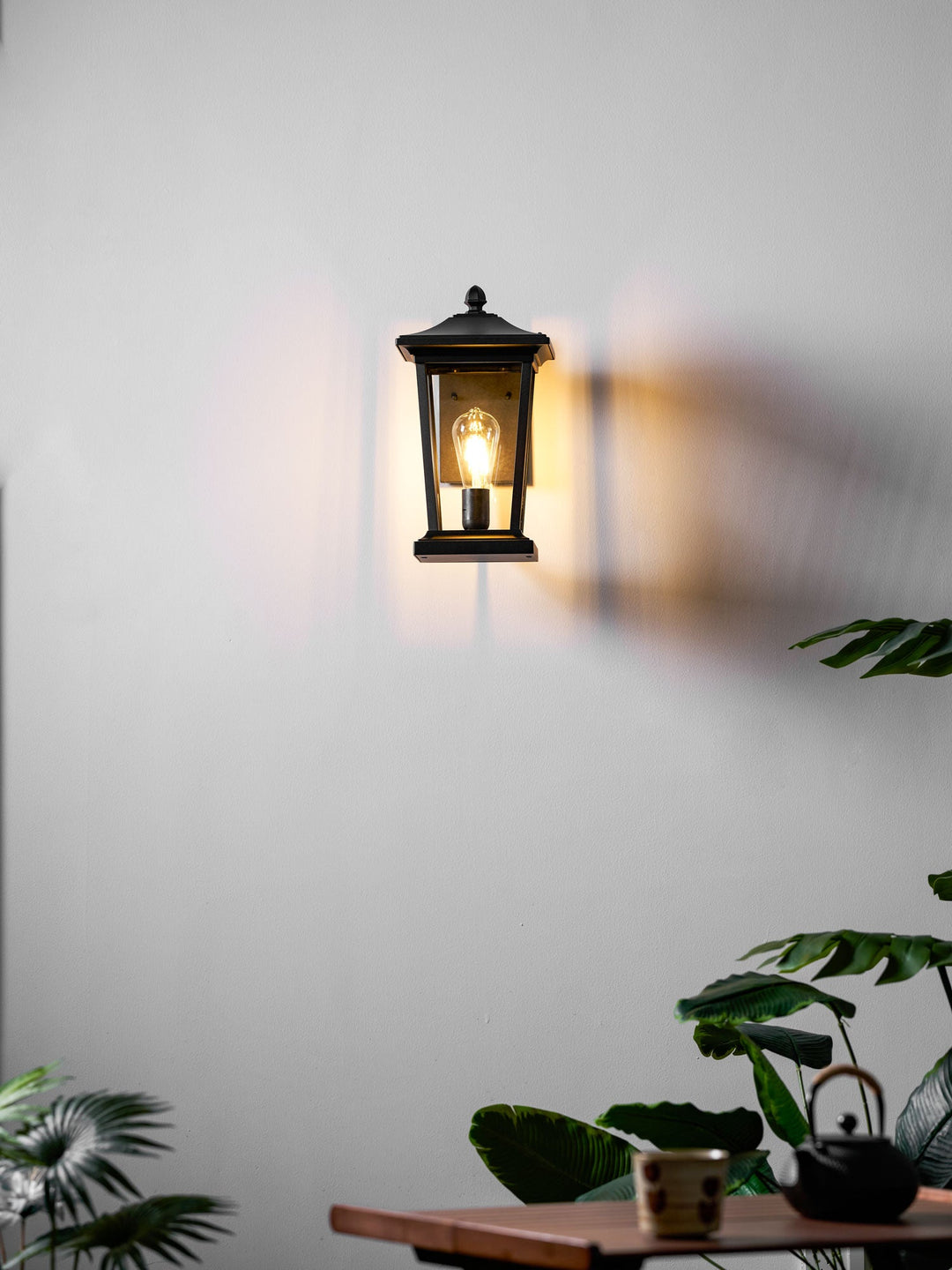 Lodge Birdcage Outdoor Wall Lamp