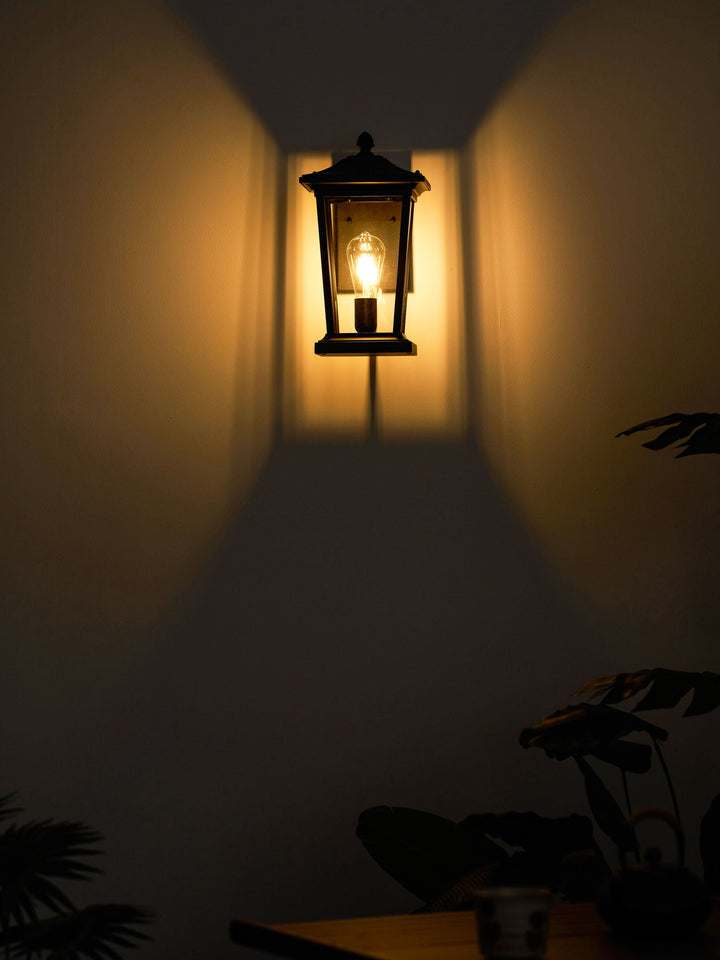 Lodge Birdcage Outdoor Wall Lamp