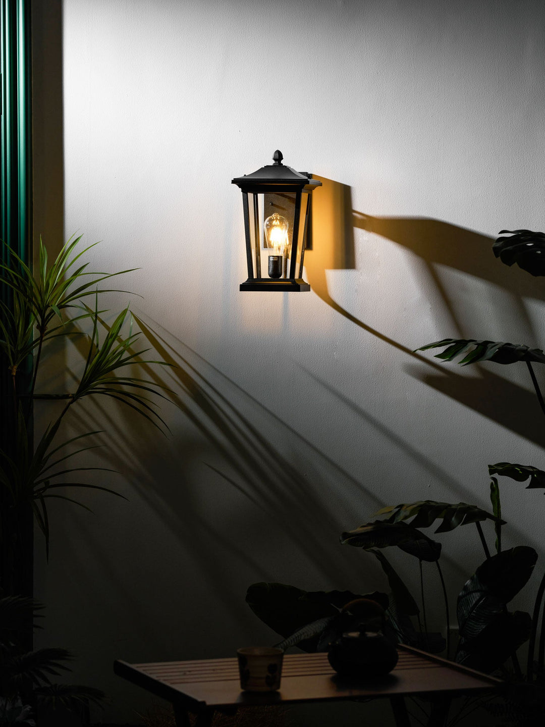 Lodge Birdcage Outdoor Wall Lamp
