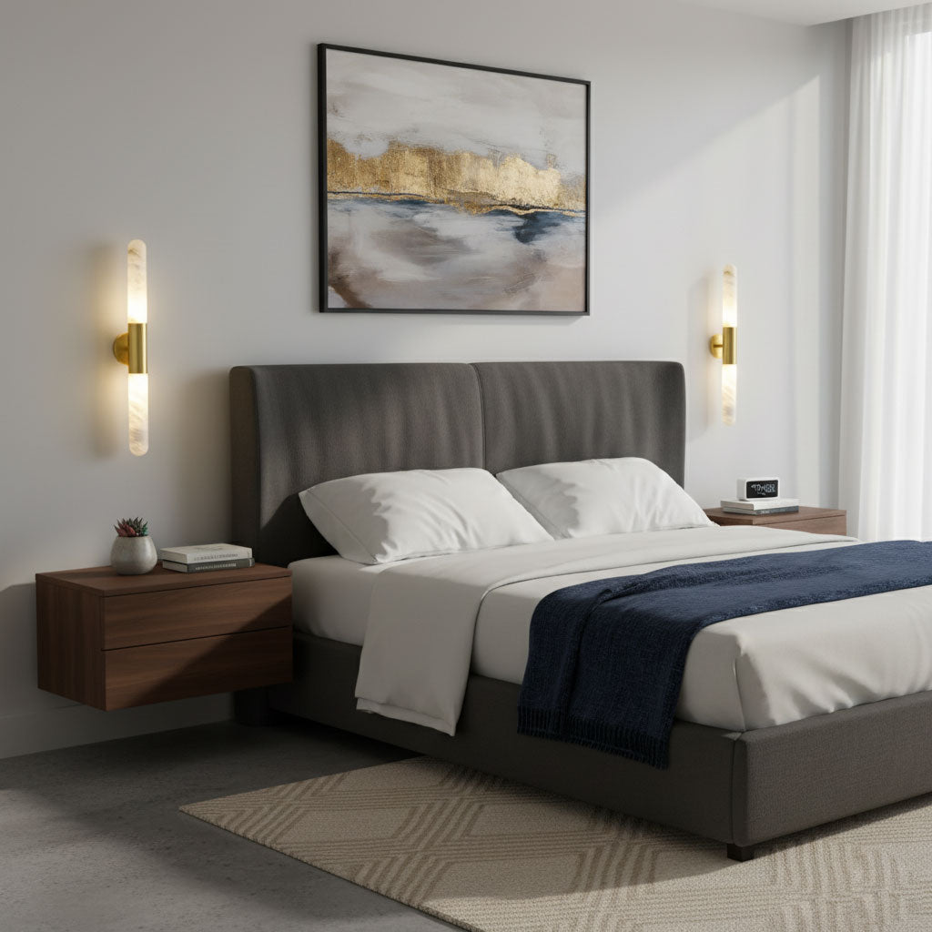 Cavoya Alabaster Wall Light