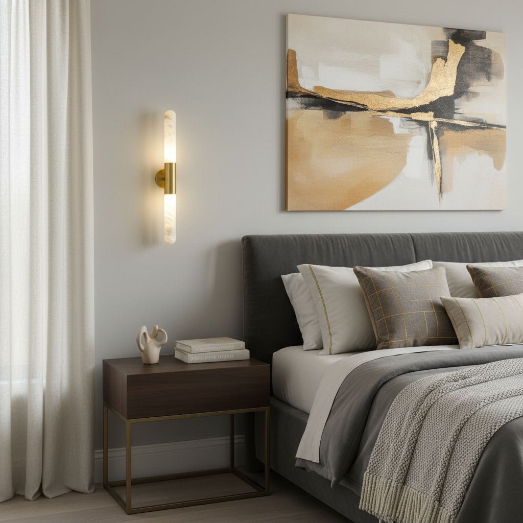 Cavoya Alabaster Wall Light