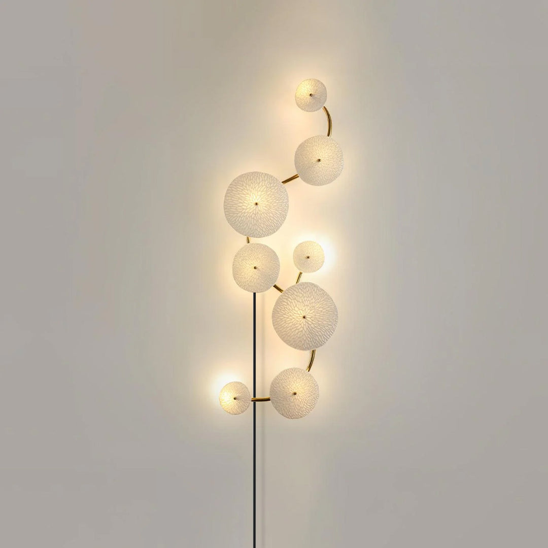 Lotus Petal Plug-in Wall Lamp