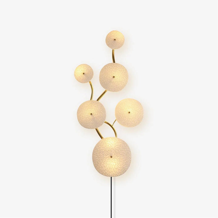 Lotus Petal Plug-in Wall Lamp