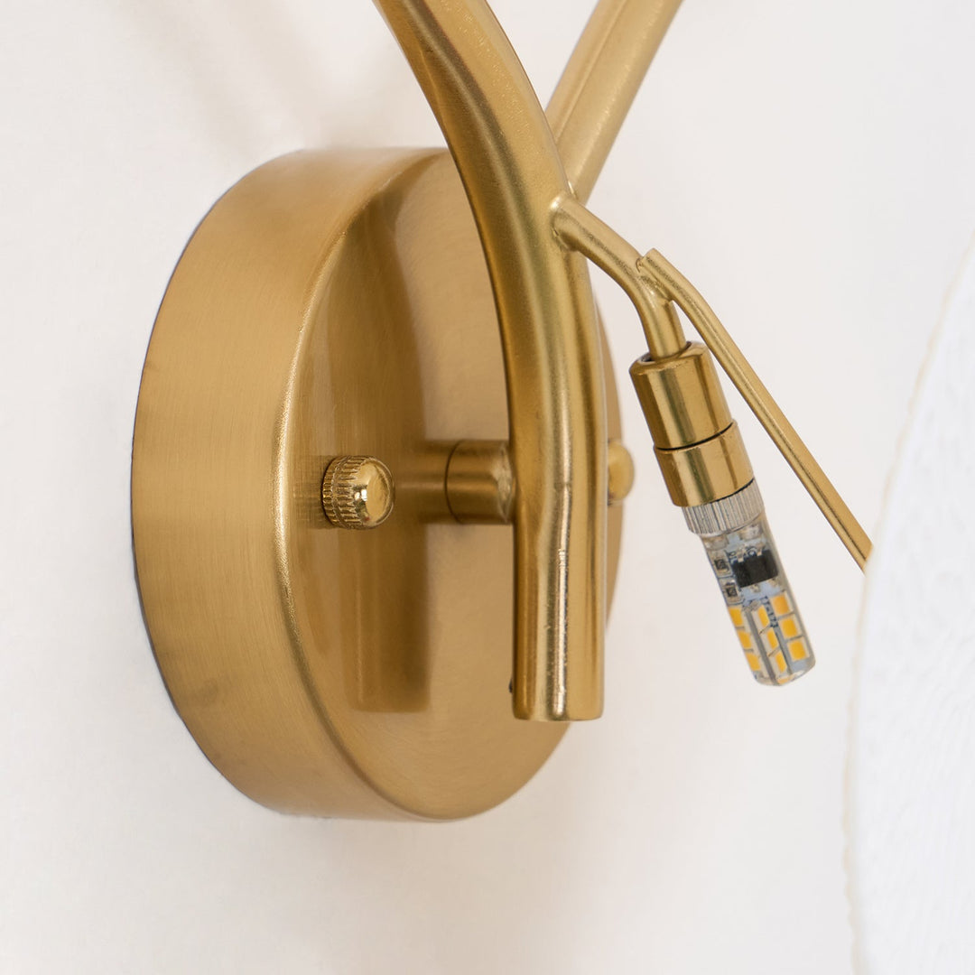 Lotus Petal Plug-in Wall Lamp