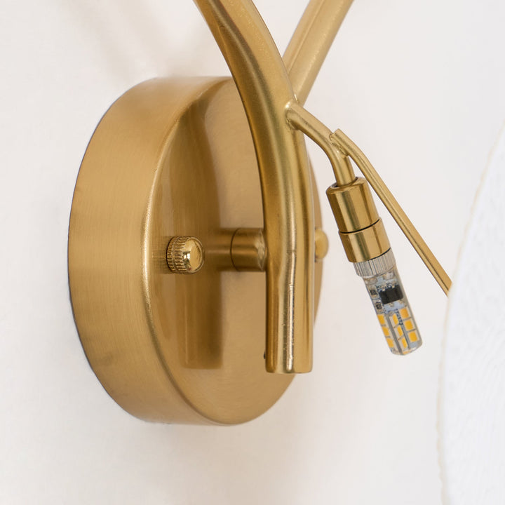 Lotus Petal Plug-in Wall Lamp