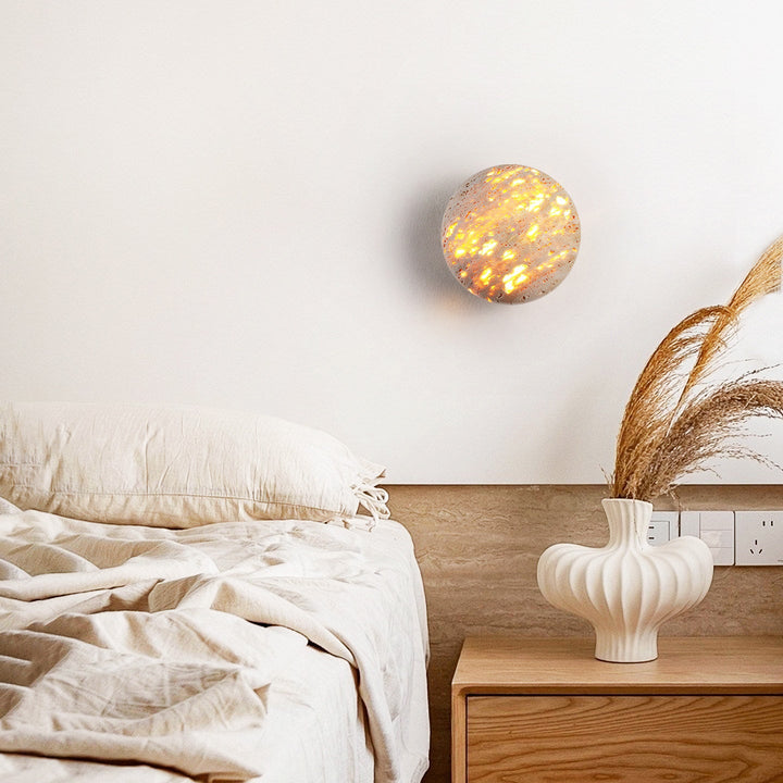 Luma Stone Wall Light