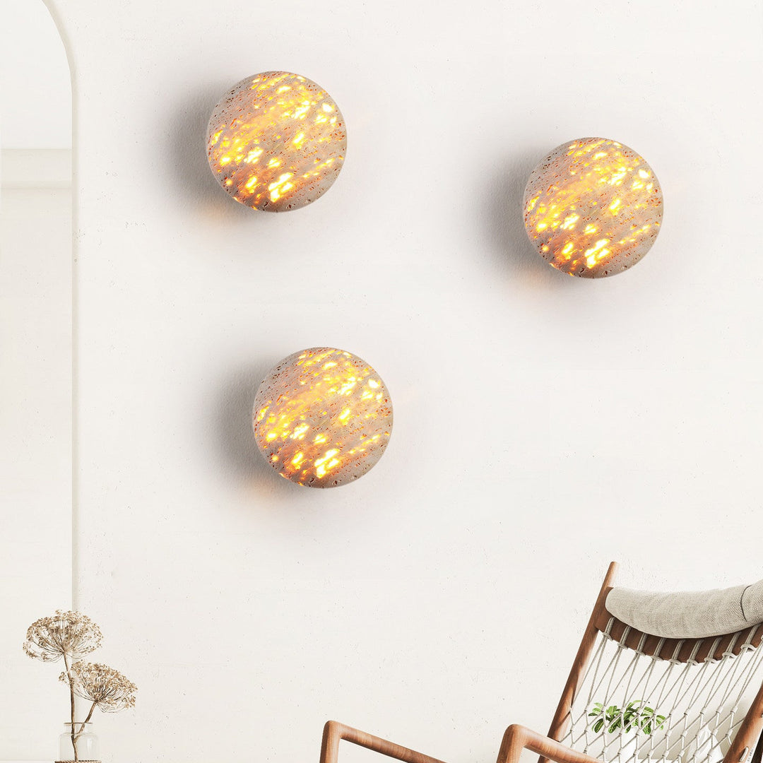 Luma Stone Wall Light