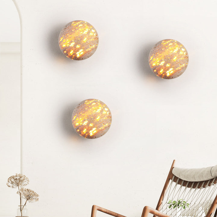 Luma Stone Wall Light