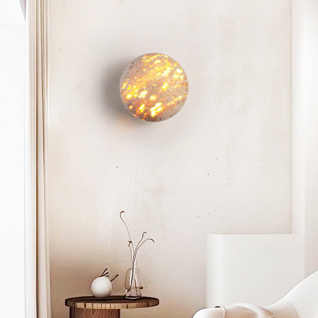 Luma Stone Wall Light