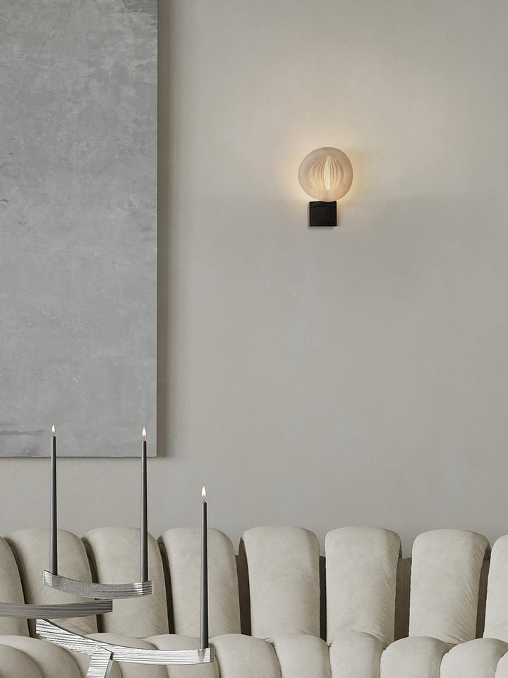 Lumen Rift Alabaster Wall Lamp