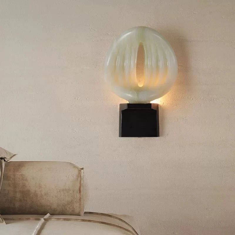 Lumen Rift Alabaster Wall Lamp