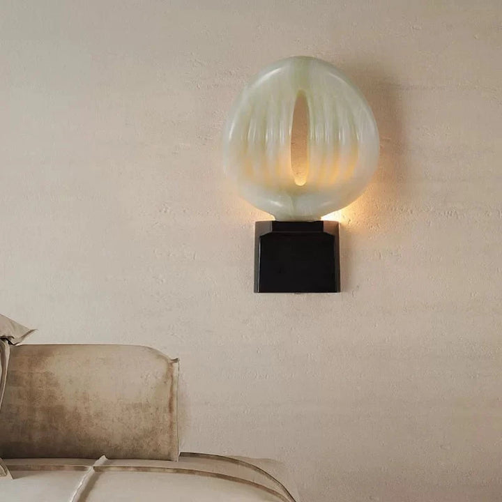 Lumen Rift Alabaster Wall Lamp