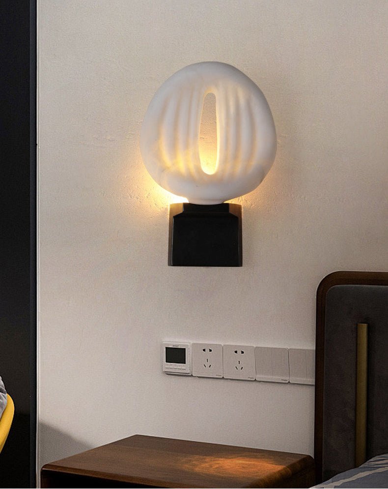 Lumen Rift Alabaster Wall Lamp