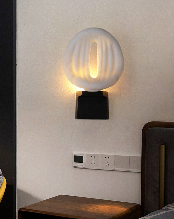 Lumen Rift Alabaster Wall Lamp