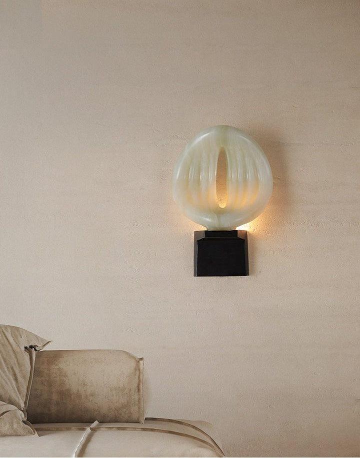 Lumen Rift Alabaster Wall Lamp