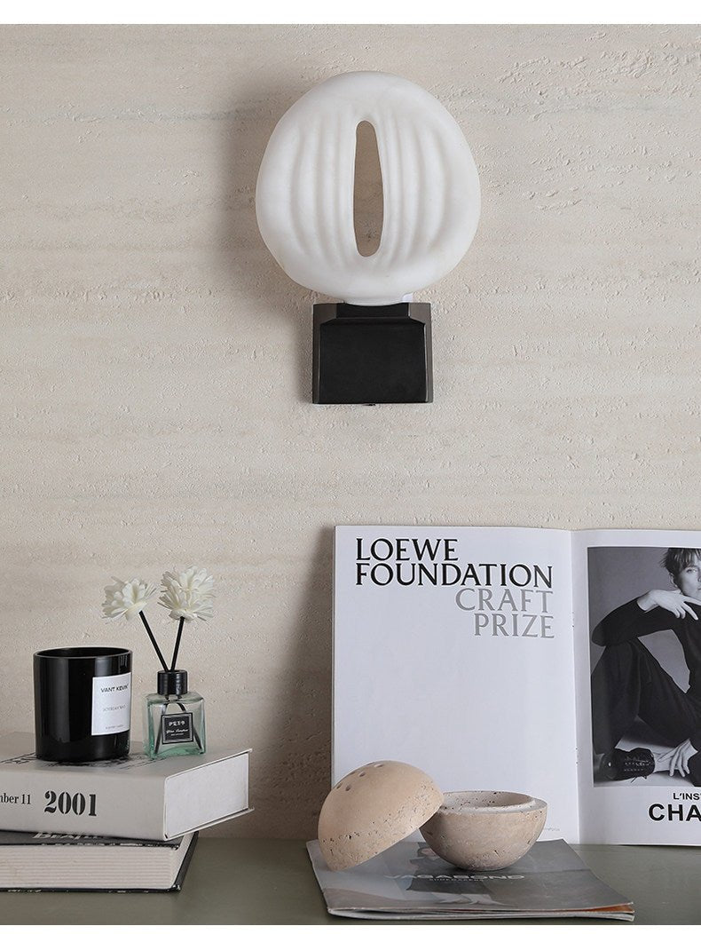 Lumen Rift Alabaster Wall Lamp