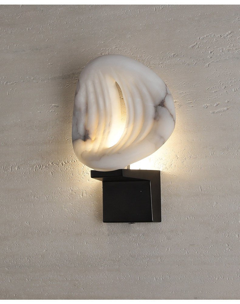 Lumen Rift Alabaster Wall Lamp