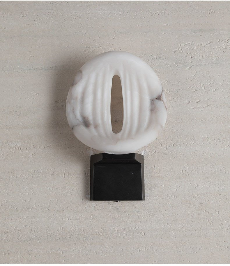 Lumen Rift Alabaster Wall Lamp